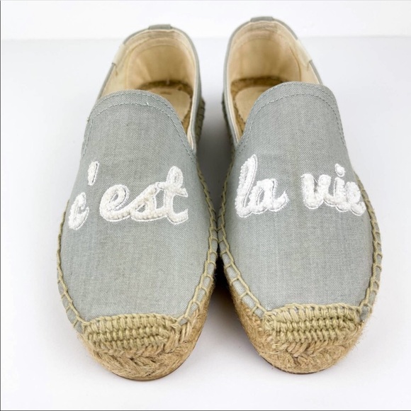Soludos Shoes - SOLUDOS C’est La Vie Smoking Slipper Espadrille